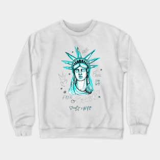 New York liberty statue Crewneck Sweatshirt